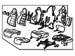 23186032 - Body: Seat Assembly for GM Image