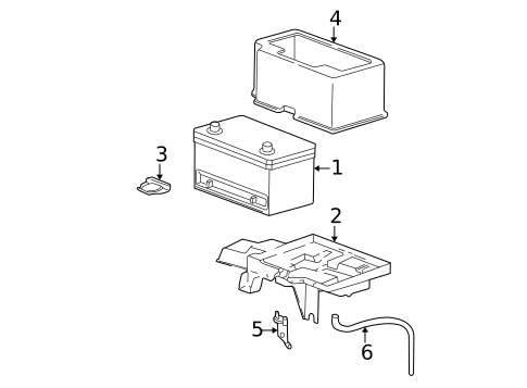 Battery for 2006 Dodge Grand Caravan #0