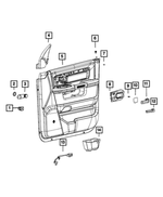 68529400AB - Interior Trim: Mirror Switch for Mopar Image
