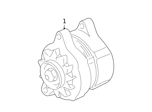 Alternator for 2007 Dodge Ram 2500 #0