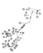 68105882AG - : Exhaust Front Pipe for Jeep: Cherokee Image