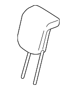 64461XC03ADM - : Headrest, Outer for Subaru Image