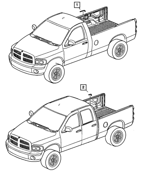 Moldings and Ornamentation for 2010 Dodge Ram 3500 #3