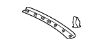 5GM867617AZA2 - Body: Rear Header Trim for Volkswagen: Golf Alltrack, Golf SportWagen Image