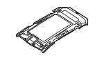 5GM867501AAZA4 - Body: Headliner for Volkswagen: Golf Alltrack, Golf SportWagen Image