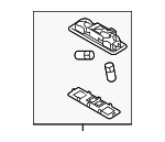 5G0947291JY20 - Body: Rear O'head Lamp for Volkswagen: e-Golf, Golf, Golf Alltrack, Golf R, Golf SportWagen Image