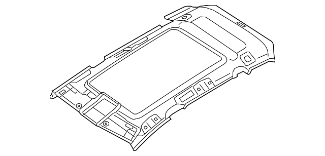 2015-2019 Volkswagen Headliner 5GM-867-501-AA-ZA4 | OEM Parts Online