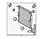 884A060010 - HVAC: Condenser Assembly for Lexus: GX460 Image