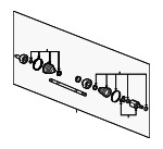 44306TK6A01 - Front Drive Axle: Axle Assembly for Honda: Fit Image
