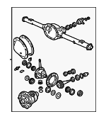 68045275AB - Universals &amp; Rear Axle: Axle for Ram: Dakota Image
