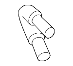 61211377835 - Electrical: Vent Hose Elbow for BMW: 1 Series M, 128i, 135i, 135is, 228i, 228i Gran Coupe, 228i xDrive, 228i xDrive Gran Coupe, 230i, 230i xDrive, 323Ci, 323i, 325Ci, 325i, 325xi, 328Ci, 328i, 328i xDrive, 328xi, 330Ci, 330i, 330xi, 335d, 335i, 335i xDrive, 335is, 335xi, 428i, 428i xDrive, 430i, 430i Gran Coupe, 430i xDrive, 430i xDrive Gran Coupe, 435i, 435i xDrive, 440i, 440i xDrive, 525i, 525xi, 528i, 528i xDrive, 528xi, 530i, 530xi, 535d, 535d xDrive, 535i, 535i GT, 535i GT xDrive, 535i xDrive, 535xi, 540i, 545i, 550i, 550i GT, 550i GT xDrive, 550i xDrive, 640i, 640i Gran Coupe, 640i xDrive, 640i xDrive Gran Coupe, 650i, 650i Gran Coupe, 650i xDrive, 650i xDrive Gran Coupe, 740i, 740Ld xDrive, 740Li, 740Li xDrive, 750i, 750i xDrive, 750Li, 750Li xDrive, 760Li, ActiveHybrid 5, ActiveHybrid 7, i4, iX, M2, M235i, M235i xDrive, M235i xDrive Gran Coupe, M240i, M240i xDrive, M3, M4, M5, M6, M6 Gran Coupe, X1, X2, X3, X5, X6, X7, Z8 Image