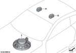 65139151127 - Communication Systems: Emergency Speaker for BMW: 228, 228 xDrive, 228i, 228iX, 230i, 230iX, 320i, 320iX, 328d, 328dX, 328i, 328iX, 330e, 330eX, 330i, 330iX, 335i, 335iX, 340i, 340iX, 428i, 428iX, 430i, 430iX, 435i, 435iX, 440i, 440iX, 528i, 528iX, 530e, 530eX, 530i, 530iX, 535d, 535dX, 535i, 535iX, 540dX, 540i, 540iX, 550eX, 550i, 550iX, 640i, 640iX, 650i, 650iX, 740eX, 740i, 740iX, 740LdX, 740Li, 740LiX, 745eX, 750eX, 750i, 750iX, 750Li, 750LiX, 760iX, 760Li, 840i, 840iX, BMW ALPINA B6, BMW ALPINA B7, BMW ALPINA B7L, BMW ALPINA B7LX, BMW ALPINA B7X, BMW ALPINA B8, BMW ALPINA XB7, Hybrid 3, Hybrid 5, Hybrid 7, Hybrid 7L, i3 120Ah, i3 120Ah Rex, i3 60Ah, i3 60Ah Rex, i3 94Ah, i3 94Ah Rex, i3s 120Ah, i3s 120Ah Rex, i3s 94Ah, i3s 94Ah Rex, i4 eDrive35, i4 eDrive40, i4 M50, i4 M50 xDrive, i4 M60 xDrive, i4 xDrive40, i5 eDrive40, i5 M60 xDrive, i5 xDrive40, i7 eDrive50, i7 M70 xDrive, i7 xDrive60, i8, iX M60, iX M70 xDrive, iX xDrive40, iX xDrive45, iX xDrive50, iX xDrive60, M2, M2 Competition, M2 CS, M235 xDrive, M235i, M235iX, M240i, M240iX, M3, M3 Comp. M xDrive, M3 Competition, M3 CS, M340i, M340iX, M4, M4 Comp. M xDrive, M4 Competition, M4 CS, M4 CSL, M4 GTS, M440i, M440iX, M5, M5 CS, M550iX, M6, M760iX, M8, M850iX, X1 28i, X1 28iX, X1 M35iX, X2 28i, X2 28iX, X2 M35iX, X3 28dX, X3 28i, X3 28iX, X3 30 xDrive, X3 30eX, X3 30i, X3 30iX, X3 35iX, X3 M, X3 M40iX, X3 M50 xDrive, X4 28iX, X4 30iX, X4 35iX, X4 M, X4 M40iX, X5 35dX, X5 35i, X5 35iX, X5 40eX, X5 40i, X5 40iX, X5 45eX, X5 50eX, X5 50iX, X5 M, X5 M Comp., X5 M50iX, X5 M60iX, X6 35i, X6 35iX, X6 40i, X6 40iX, X6 50iX, X6 M, X6 M Comp., X6 M50iX, X6 M60iX, X7 40iX, X7 50iX, X7 M50iX, X7 M60iX, XM, XM Label, Z4 30i, Z4 M40i Image image