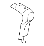 715510T010 - Body: Seat Back Pad for Toyota: Venza Image