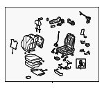 711000T030A0 - : Seat Assembly for Toyota: Venza Image