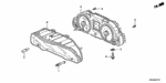78117S6M901 - Electrical/Exhaust/Heater/Fuel: SCREW, TAPPING (3X12) for Acura Image