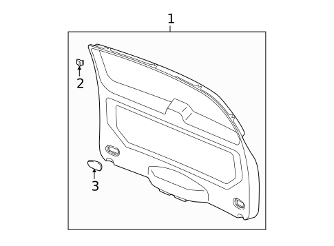 Interior Trim for 2007 Saturn Vue #0