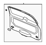 22698785 - Body: Gate Trim Panel for Saturn: Vue Image