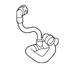 1905006500 - Cooling System: Inlet Hose for Mercedes-Benz Image