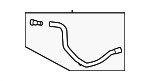 25450T6010 - Cooling System: Overflow Hose for Hyundai Image