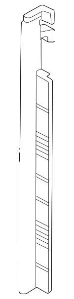 29134T6600 - : Radiator Support Baffle for Genesis: GV80 Coupe Image