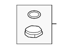 25330T1100 - Cooling System: Reservoir Cap for Hyundai Image