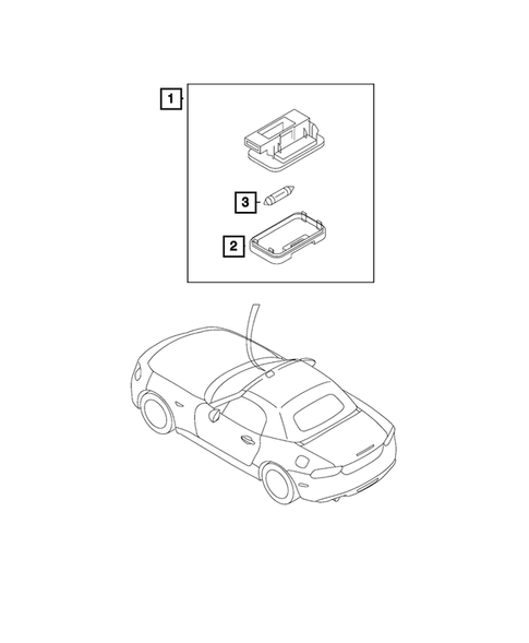 Lamps-Interior and Exterior for 2018 Fiat 124 Spider #7
