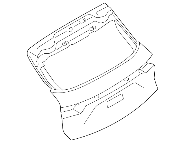 Lift Gate - Porsche (PAB-827-025-GRV)