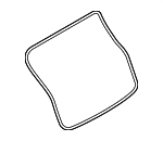 9Y0827705CY - Body: Weatherstrip for Porsche: Cayenne Image