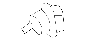 95B829733B - Body: Liftgate Bump Stop for Porsche Image