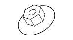 N90511505 - Body: Hinge Nut for Porsche: Cayenne, Cayman, Macan, Panamera Image