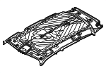 51444A20DA8 - Body: Headliner for BMW Image