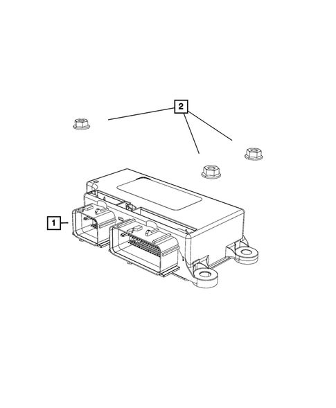 Keys, Modules and Engine Controllers for 2019 Jeep Wrangler #7