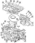 5030093AB - Body Sheet Metal Except Doors: Trunk Primed Pan for Mopar Image