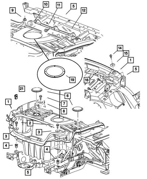 Floor Pan for 2006 Dodge Viper #0