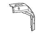 PAB809027AGRV - Body: Body D-Pillar for Porsche Image