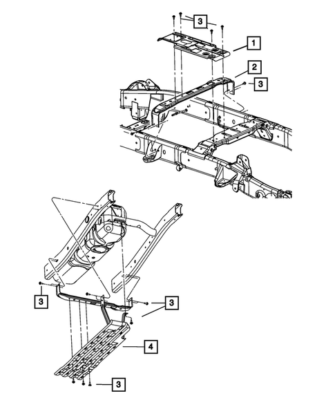 Under Body Protection for 2012 Ram 3500 #1