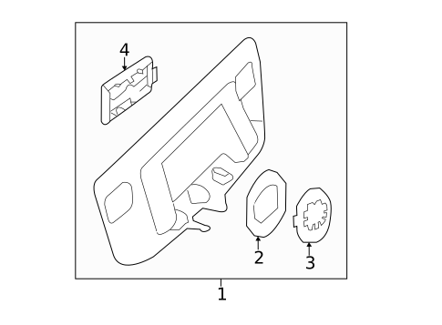 Interior Trim - Trunk for 2012 Volkswagen Jetta #0