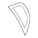 96543050 - Body: Quarter Glass for GM Image