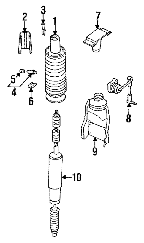 Shocks & Suspension Components for 1995 Land Rover Range Rover #0
