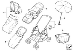 82220148989 - Retrofitting / Conversion / Accessories: Buggy Frame for Mini Image