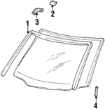 5862073720 - : Reveal Molding for Isuzu Image