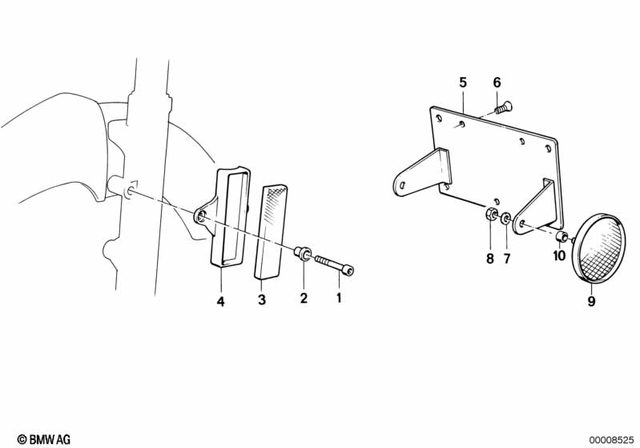 46622303274 - : Bracket for BMW-Motorrad Image
