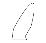 92031FC020 - Body: Mirror Inside Retainer Spring for Subaru Image