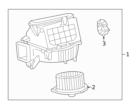 Blower Motor & Fan for 1999 Lexus ES300 #0