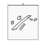 92226267 - Body: Windshield Pillar Trim for Pontiac: G8 Image