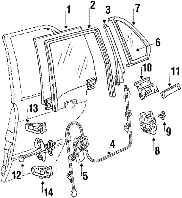 51221906571 - Body: Lock for BMW Image
