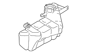 996 106 157 04 2001 2019 Porsche 911 Engine Coolant Reservoir 2001