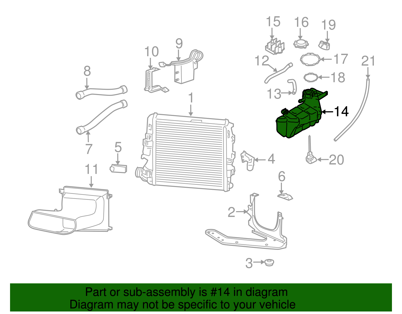 2001 2019 Porsche 911 Engine Coolant Reservoir 996 106 157 04 Gaudin