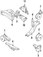 1192063E21 - : Torque Rod Bracket for Suzuki Image