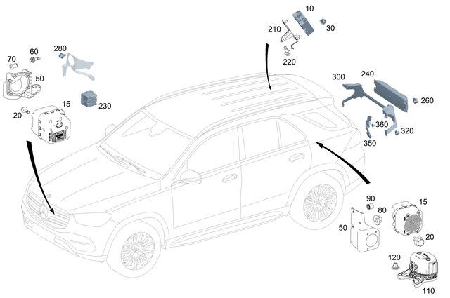 2439000401 - Electrical Equipment and Instruments: Control Unit for Mercedes-Benz: 180A, 180b, 220a, A220, CLA250, CLA35 AMG, CLA45 AMG, CLA45 AMG S, E300, E350, E43 AMG, E53 AMG, E63 AMG S, EQB 250+, EQB 300, EQB 350, GLA250, GLA35 AMG, GLA45 AMG, GLC300, GLC43 AMG, GLC63 AMG, GLC63 AMG S, GLE350, GLE450, GLE450e, GLE53 AMG, GLE580, GLE63 AMG S Image image